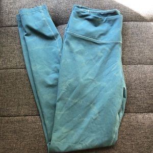 Nike Dri Fit High-Waisted Blue Leggings